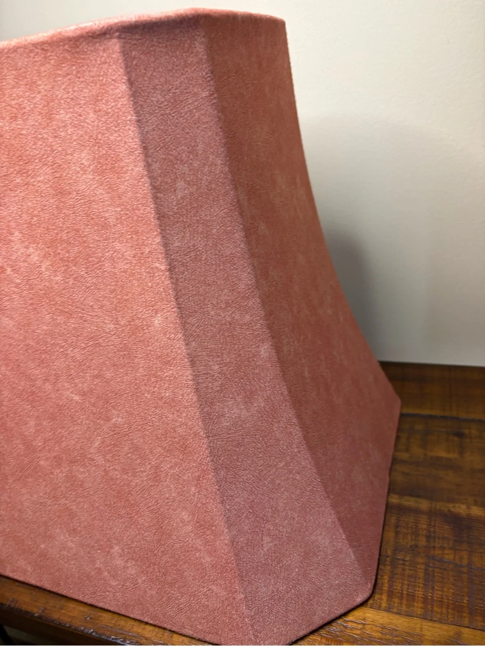 Beautiful Suede Square/ Bell Shape Lamp Shade - Picture 3 of 11